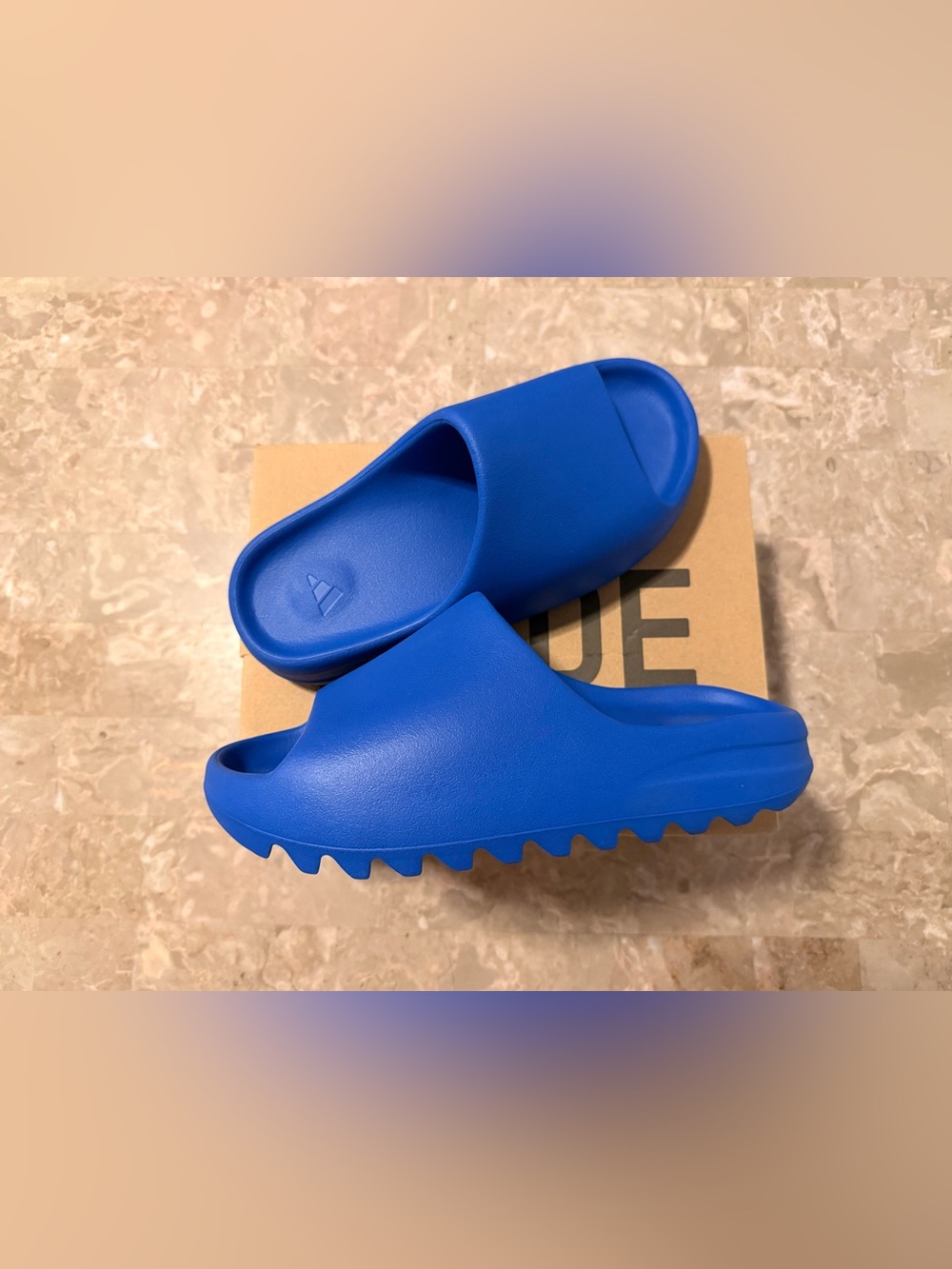 Brand New: Adidas X Yeezy Azure Slides Size M 9